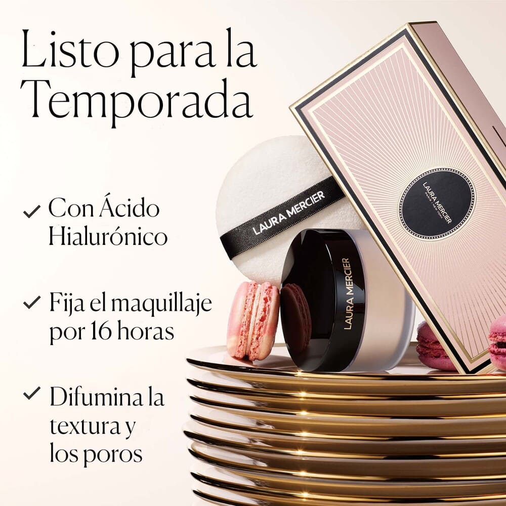TRANSLUCENT LOOSE SETTING POWDER ULTRABLUR & PUFF (SET DE POLVO FIJADOR MÁS APLICADOR)